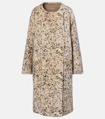 Printed shearling coat | Toteme