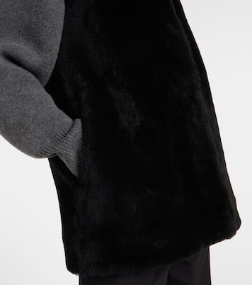 Shearling vest | Toteme