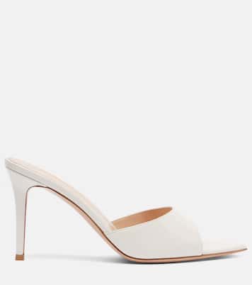 Pantoletten Elle 85 aus Lackleder | Gianvito Rossi