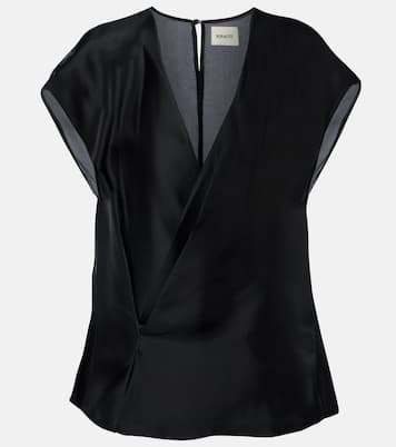 Mer silk top | Khaite