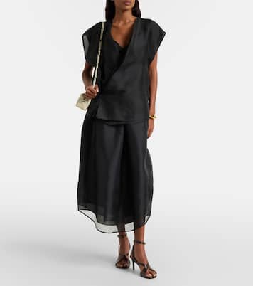 Mer silk top | Khaite