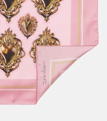 Printed silk scarf | Dolce&Gabbana