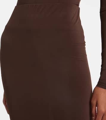 Sheer midi skirt | Wardrobe.NYC