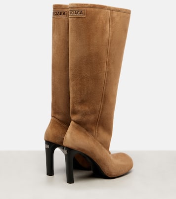Fargo 80 suede knee-high boots | Balenciaga