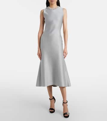 Embellished lamé cocktail dress | McQueen