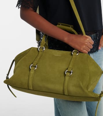 Sac Farringdon Medium en daim | McQueen