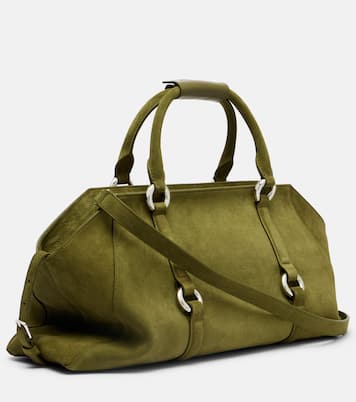 Sac Farringdon Medium en daim | McQueen