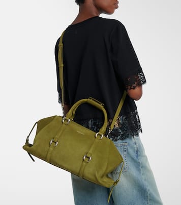 Sac Farringdon Medium en daim | McQueen