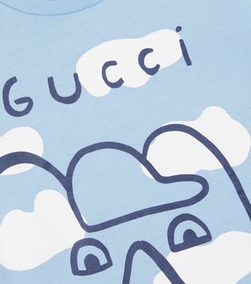 X Euan Roberts Baby T-Shirt aus Baumwoll-Jersey | Gucci Kids