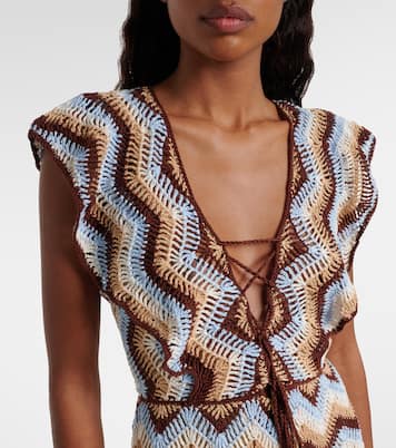 Minikleid Melissa aus Häkelstrick | Anna Kosturova