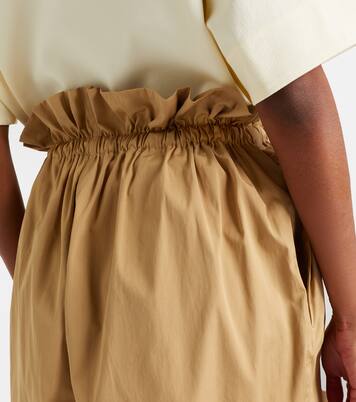 Cotton poplin shorts | Jil Sander