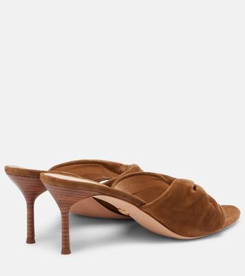 Tullia suede mules | Veronica Beard
