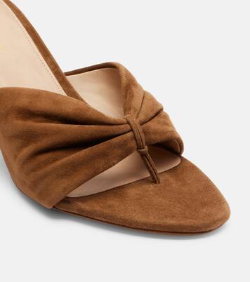 Tullia suede mules | Veronica Beard