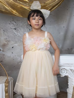 Robe Tide Blossom en tulle à ornements | Tutu Du Monde