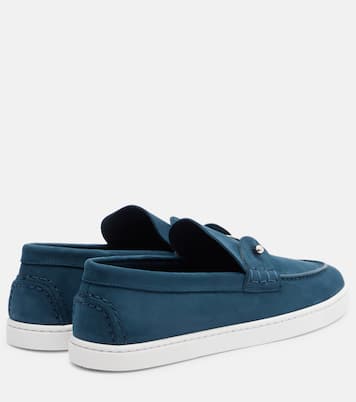 Chambeliboat Donna suede boat shoes | Christian Louboutin