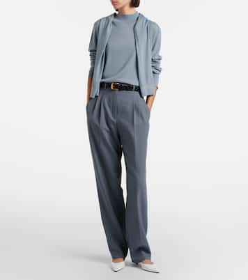 Ragnar virgin wool wide-leg pants | The Row