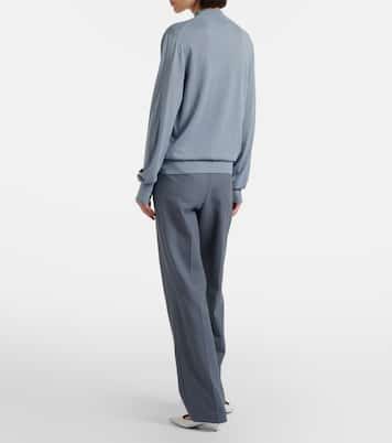 Ragnar virgin wool wide-leg pants | The Row