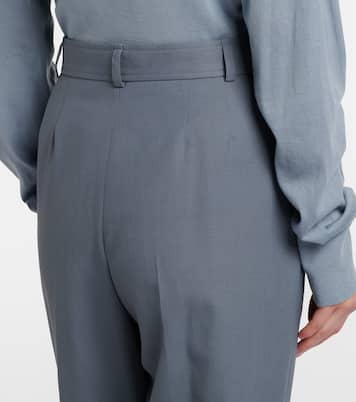 Ragnar virgin wool wide-leg pants | The Row