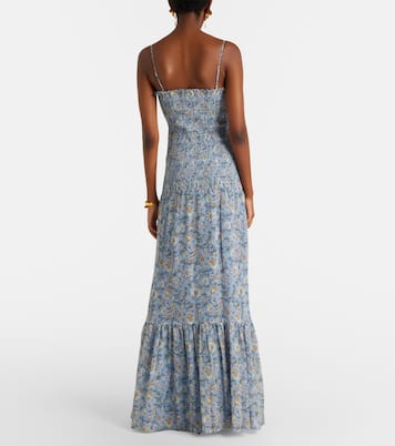 Maxikleid Clem aus Baumwolle und Seide | Veronica Beard