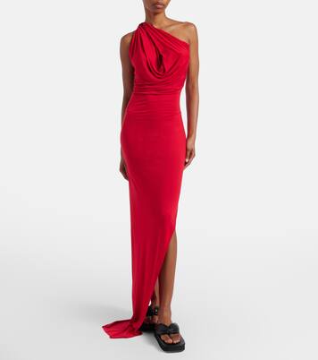 One-Shoulder-Robe Aaliyah | Rick Owens