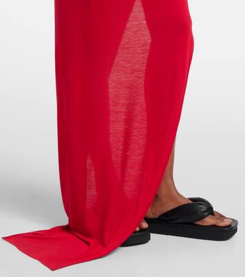 One-Shoulder-Robe Aaliyah | Rick Owens