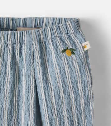 Hose Elliot aus Baumwoll-Seersucker | Konges Sløjd