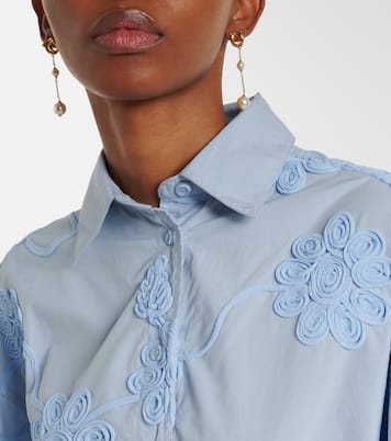Embroidered cotton shirt | Rotate