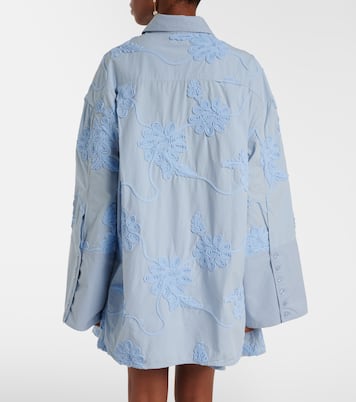 Embroidered cotton shirt | Rotate