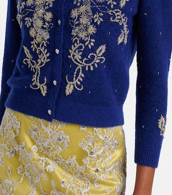 Embellished floral cardigan | Jacques Wei
