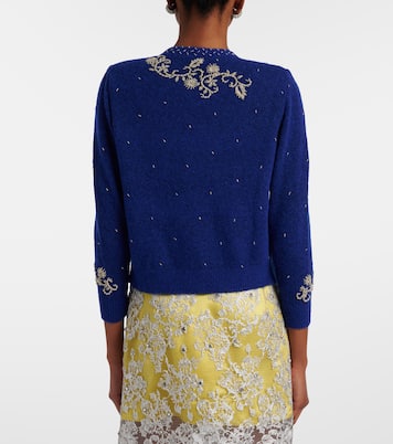 Embellished floral cardigan | Jacques Wei