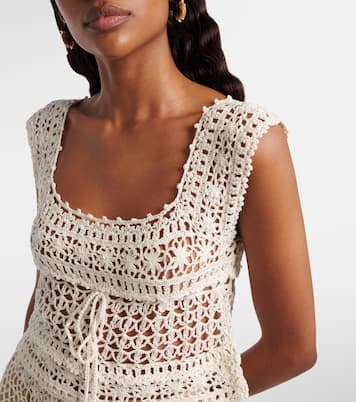 Cropped-Top Deauville aus Häkelstrick | Anna Kosturova