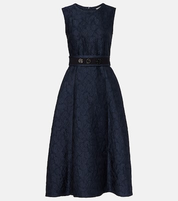 Belted jacquard midi dress | 'S Max Mara