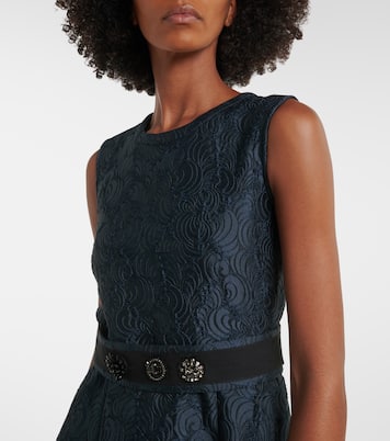 Belted jacquard midi dress | 'S Max Mara
