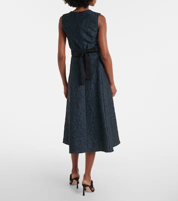 Belted jacquard midi dress | 'S Max Mara