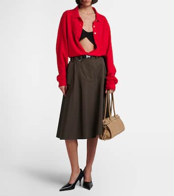 Prada Bonnie Medium leather shoulder bag | Prada