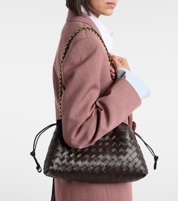 Schultertasche Dustbag Notte Medium | Bottega Veneta