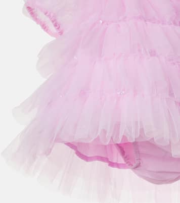 Bebé - set de vestido y braga Love Parade de tul adornado | Tutu Du Monde