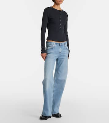 Low-Rise Wide-Leg Jeans Nora | Citizens of Humanity