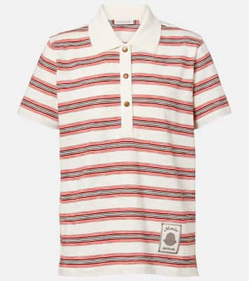 Gestreiftes Polohemd aus Baumwoll-Jersey | Moncler
