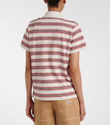 Gestreiftes Polohemd aus Baumwoll-Jersey | Moncler