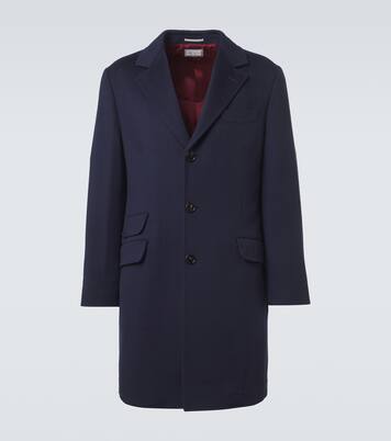 Manteau en laine vierge | Brunello Cucinelli