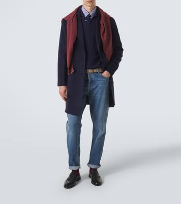 Manteau en laine vierge | Brunello Cucinelli