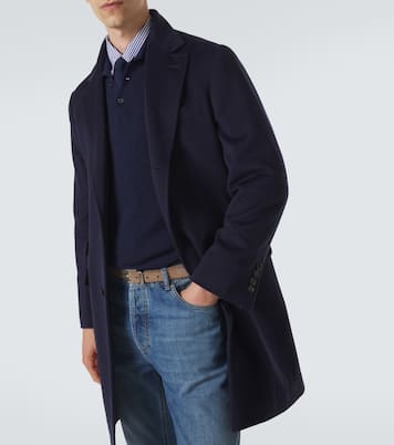 Manteau en laine vierge | Brunello Cucinelli