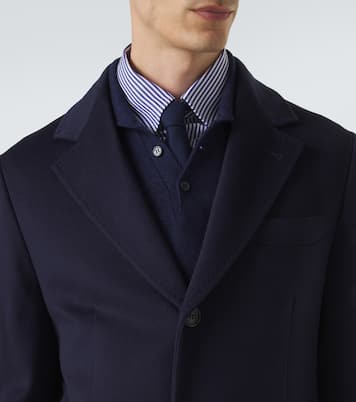Manteau en laine vierge | Brunello Cucinelli
