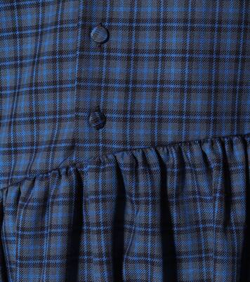 Robe asymétrique à carreaux | Rokh