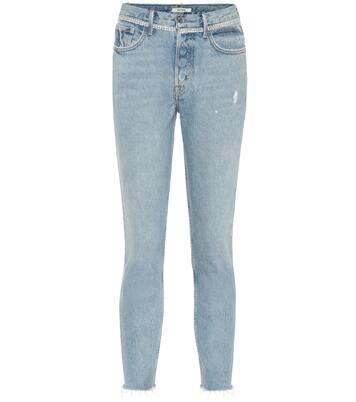 Karolina embellished skinny jeans | GRLFRND