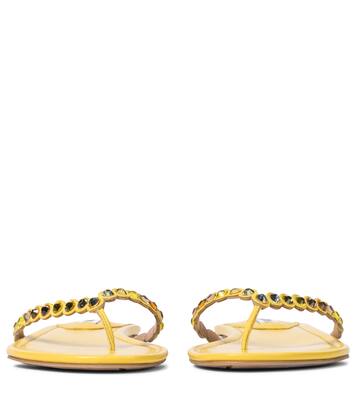 Tequila embellished thong sandals | Aquazzura