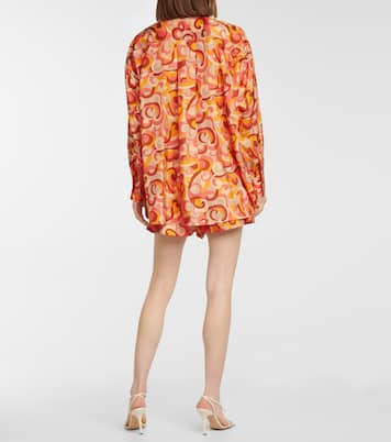 Bedruckte Seidenbluse | Zimmermann