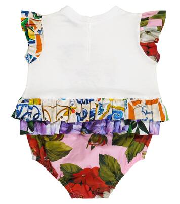 Baby Spieler aus Baumwolle | Dolce&Gabbana Kids