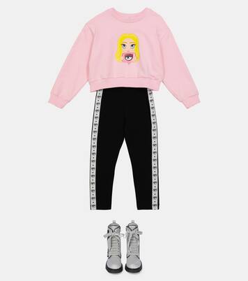 x Chiara Ferragni - Sweat-shirt Mascotte en coton | Monnalisa
